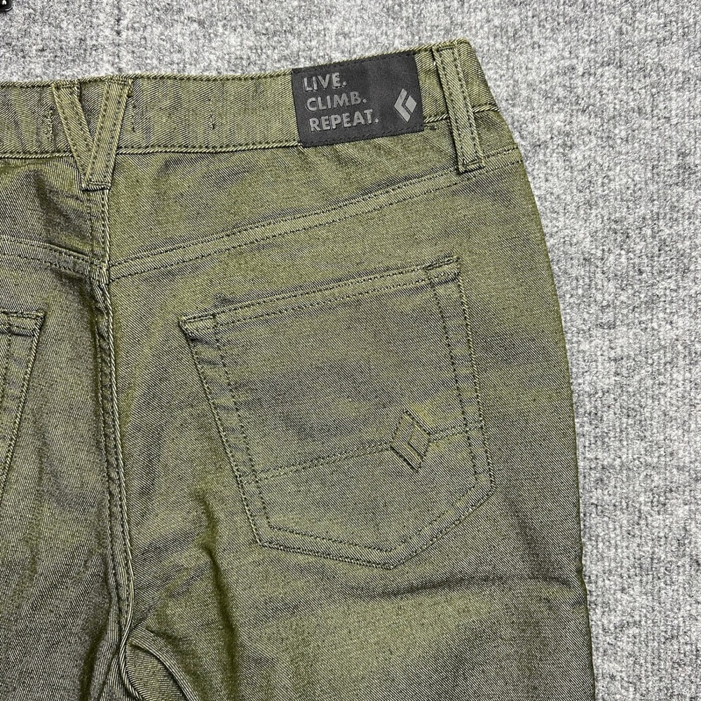 Black Diamond Olive Green Skinny Pants - Picture 4 of 16
